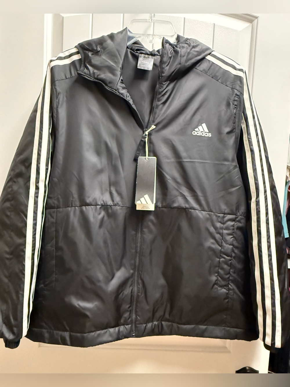 Adidas Women’s Down Puffer Jacket Brand New With Tags Hooded Insulated Size XL